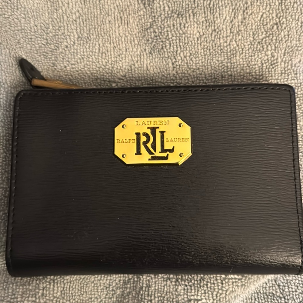 Ralph Lauren black wallet . New